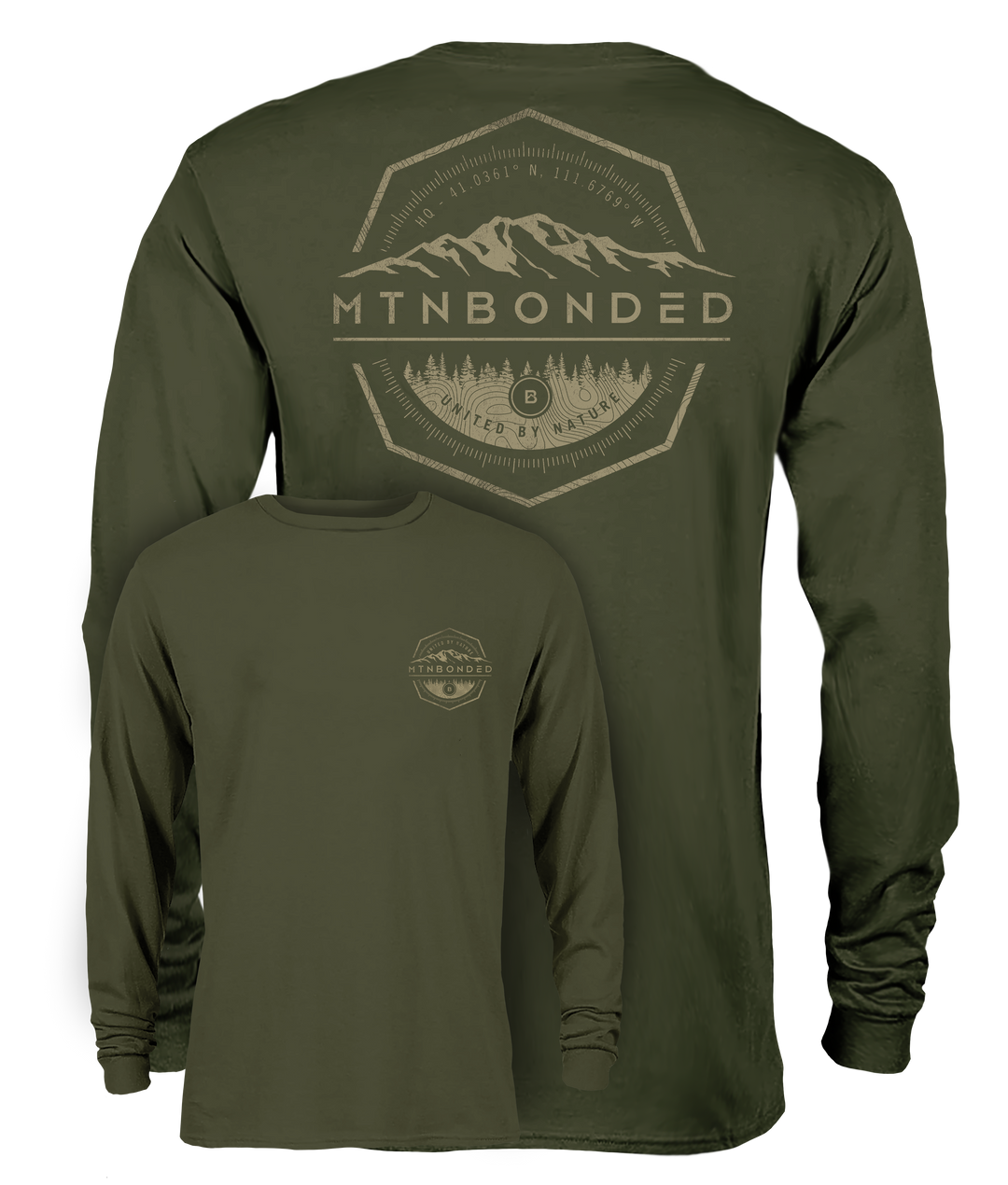 map.☆BORDER LONG SLEEVE T-SHIRT Neighborhood Border Long Sleeve T-Shirt | 251FPNH-CSM08-GR